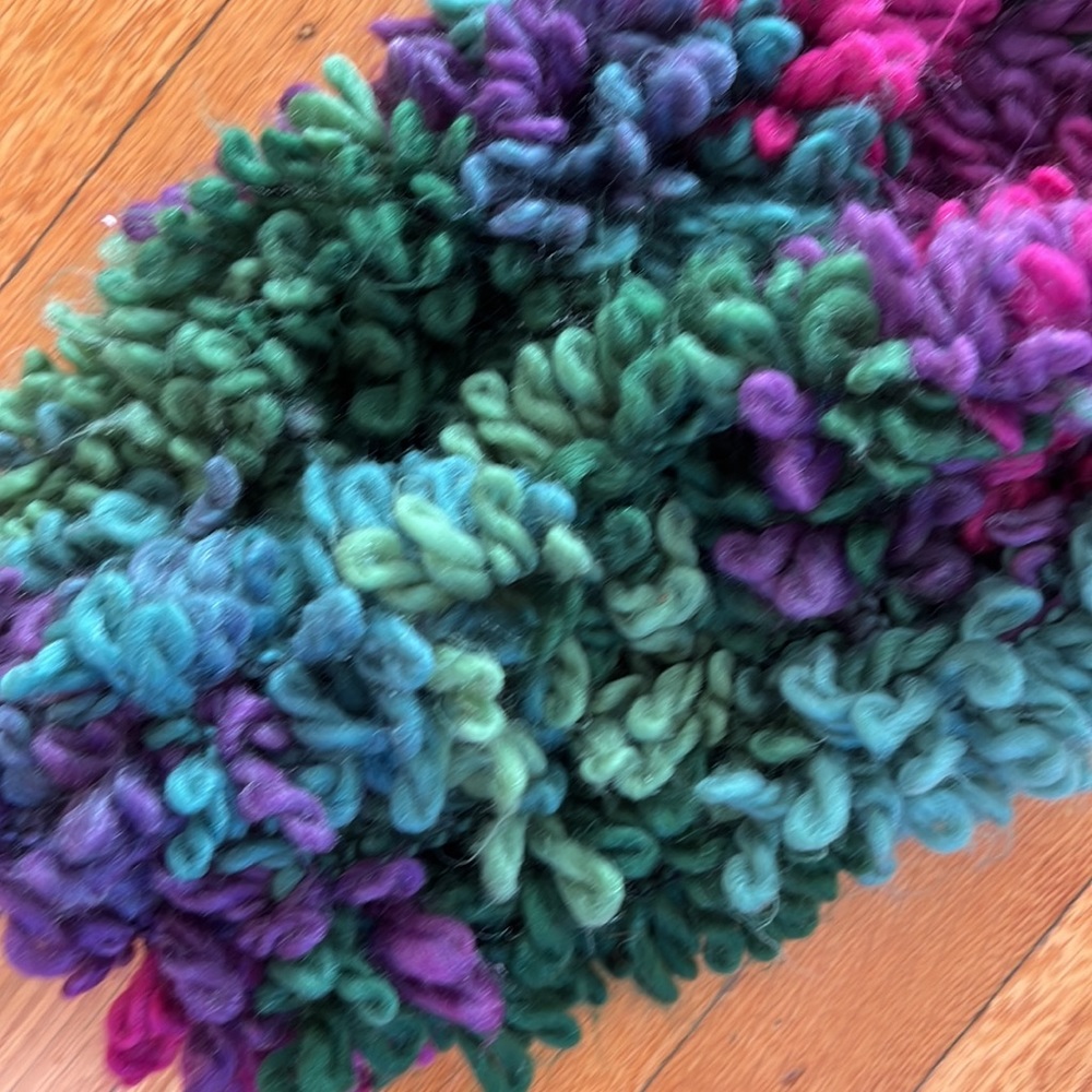 Fabulously Fun Infinity Wool Statement Scarf - image 2